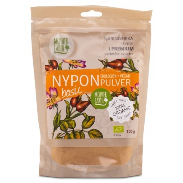 Mother Earth Nyponpulver RAW & EKO