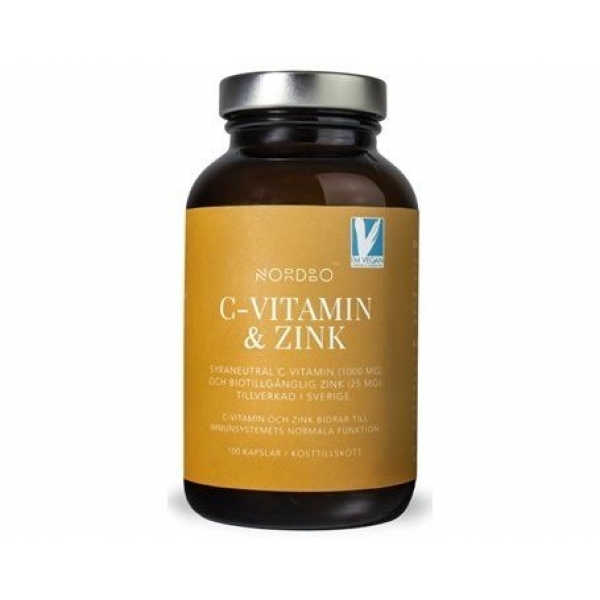 Nordbo C-vitamin & Zink