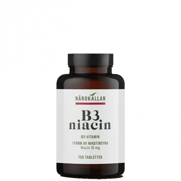 Närokällan B3 Niacin 10 mg