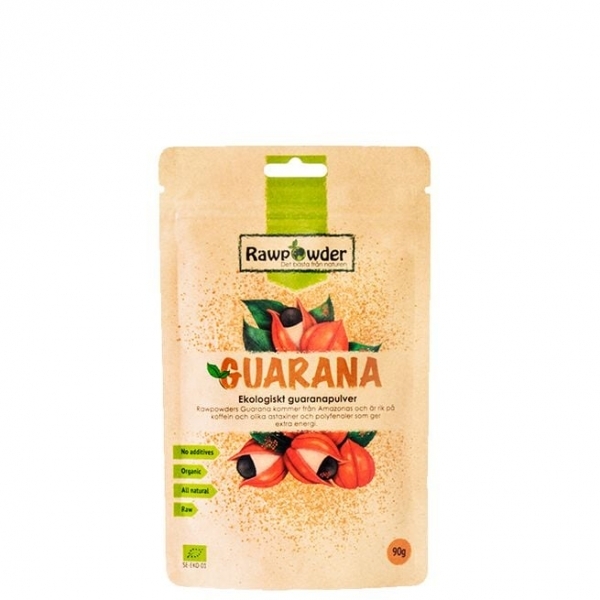 Rawpowder Ekologiskt Guaranapulver
