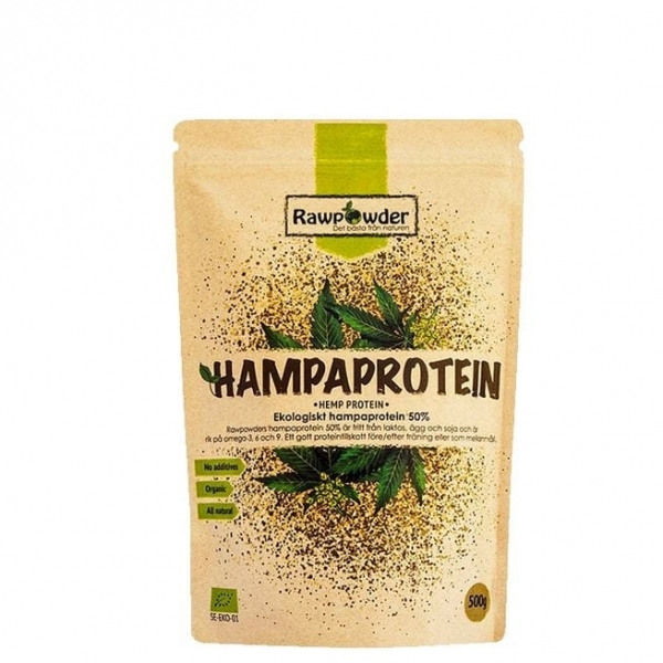 Rawpowder Hampaprotein EKO