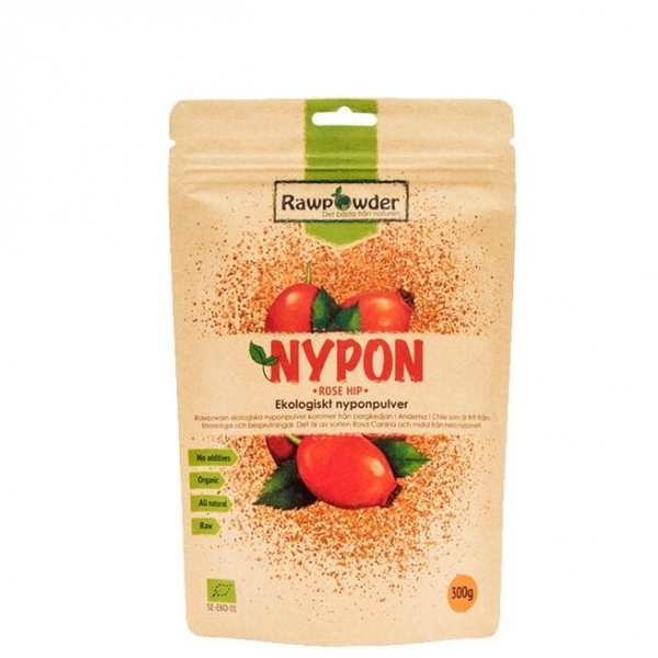 Rawpowder Ekologiskt Nyponpulver