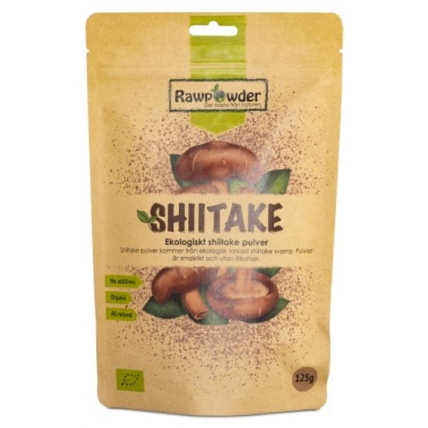 RawPowder Shiitake-pulver EKO