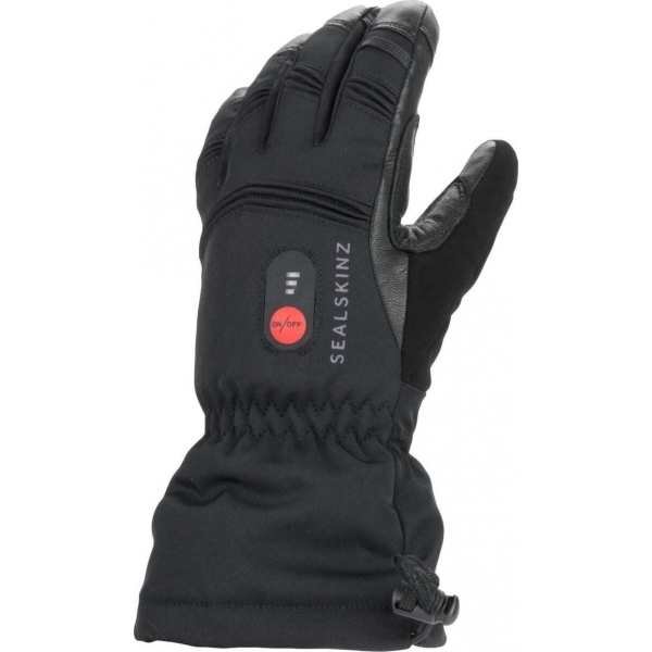 Sealskinz Waterproof Heated Gauntlet Black