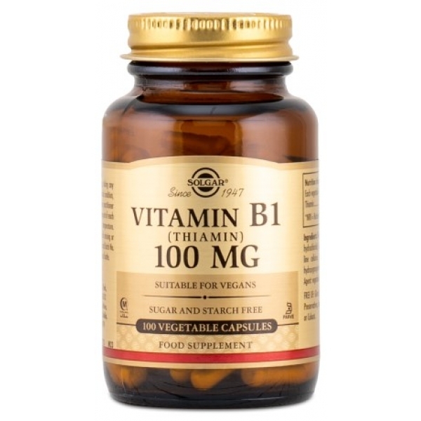 Solgar Vitamin B1 100 mg