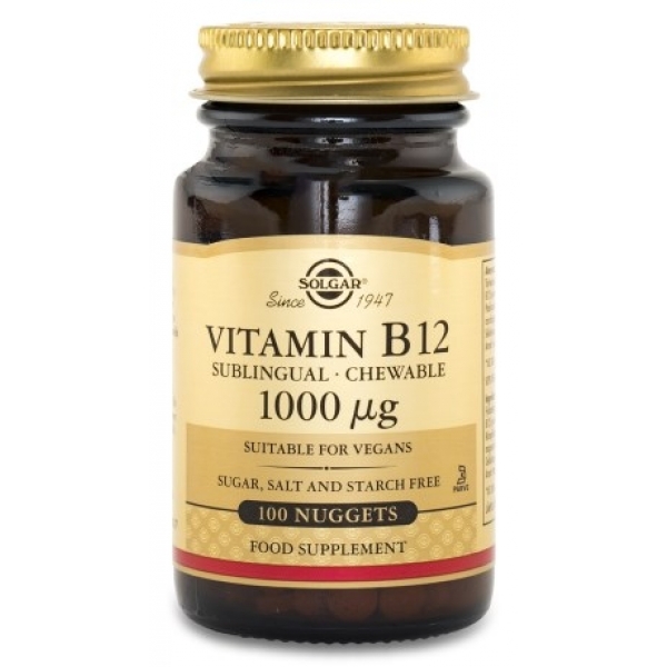 Solgar B12 tuggtabletter