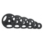 Recoil Viktskivor med Handtag 50mm (1,25 - 25kg) PVC Svart