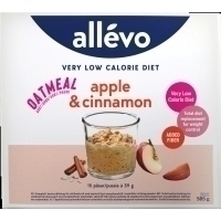 Allévo VLCD Oatmeal Apple & Cinnamon 15 portioner