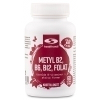 Healthwell Metyl B2, B6, B12, Folat