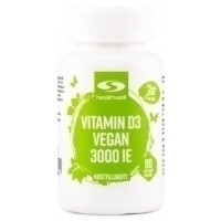 Healthwell Vitamin D3 Vegan 3000 IE