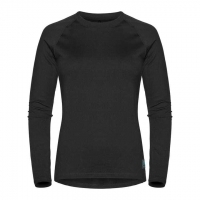 Hellner Womens Nieras Merino Top 2.0 Black Beauty