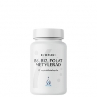 Holistic B6 B12 Folat Metylerad 60 kapslar