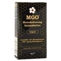 MGO Manukahonung Halstabletter 600+