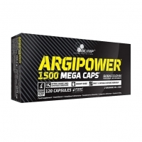 Olimp Sports Nutrition ArgiPower 1500 Mega Caps L-arginin Kapslar 120 st