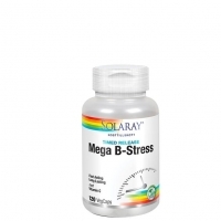 Solaray Mega B-Stress B-vitamin 120 kapslar