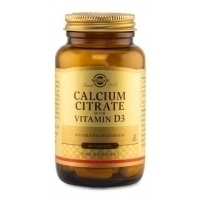 Solgar Kalciumcitrat med Vitamin D3