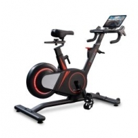 Spinningcykel Zwift-kompatibel Svart/Röd Osaka - BH Fitness