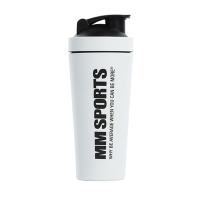 Steel shaker v2, white 