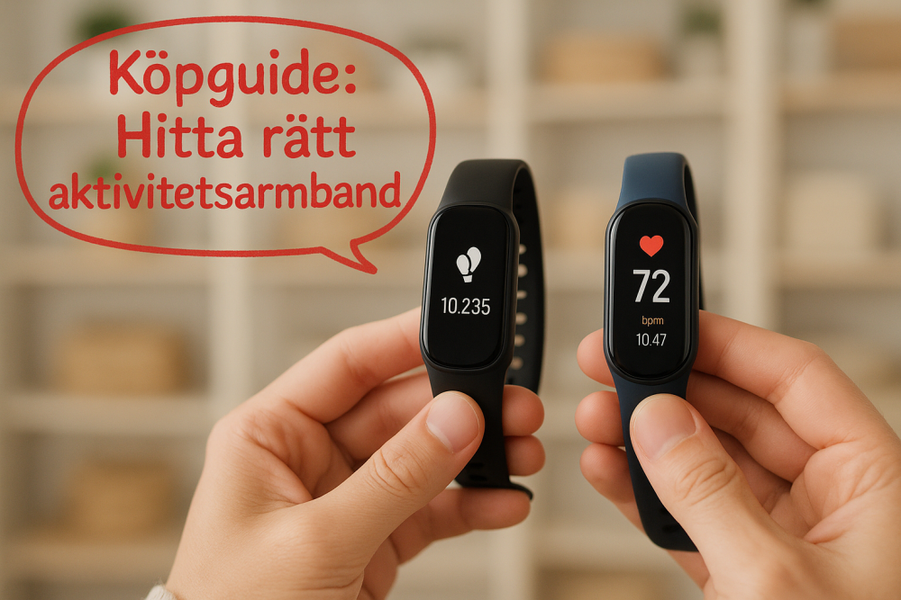 så hittar du bästa aktivitetsarmband