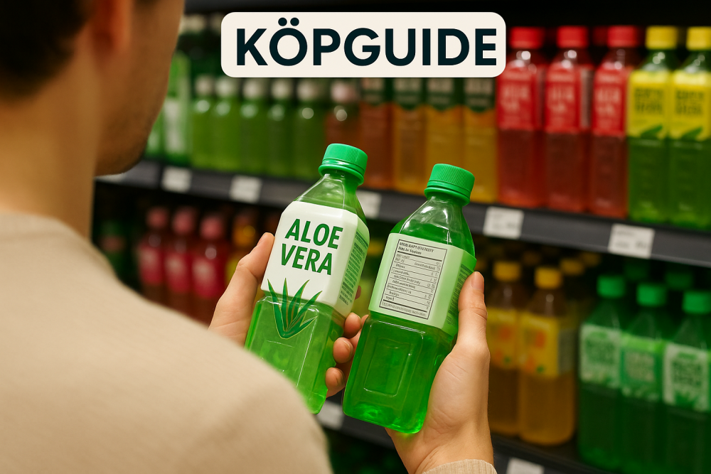 så hittar du bästa aloe vera dryck