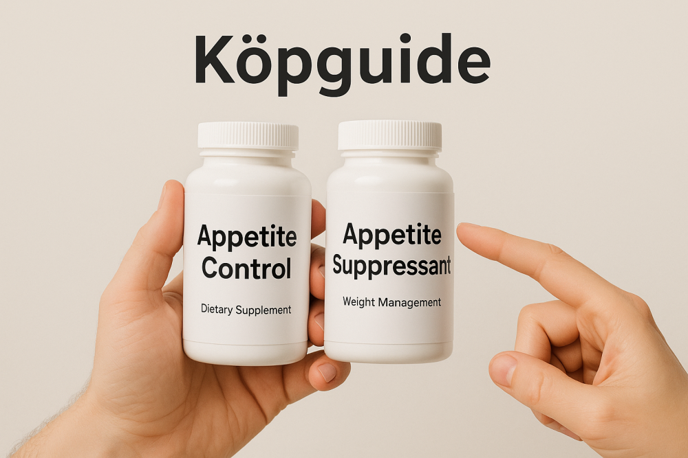 så hittar du bästa aptitdämpande