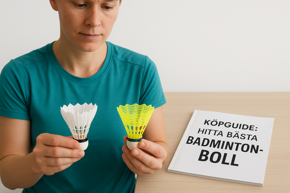 så hittar du bästa badmintonboll