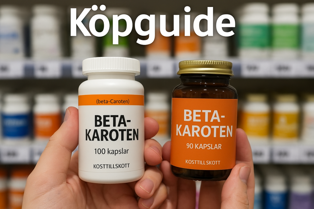 så hittar du bästa betakaroten