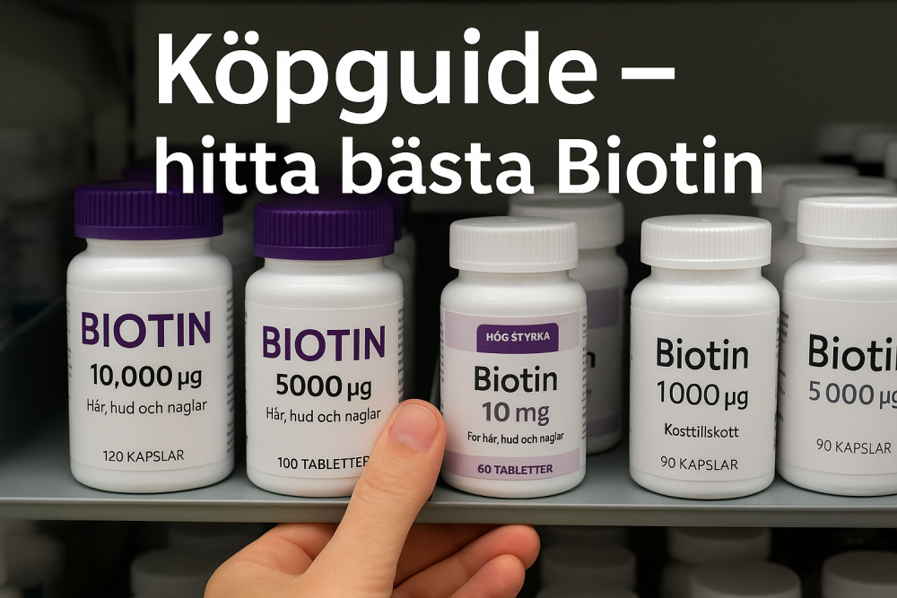 så hittar du bästa biotin