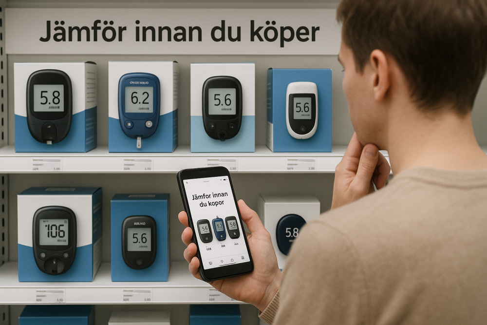 så hittar du bästa blodsockermätare