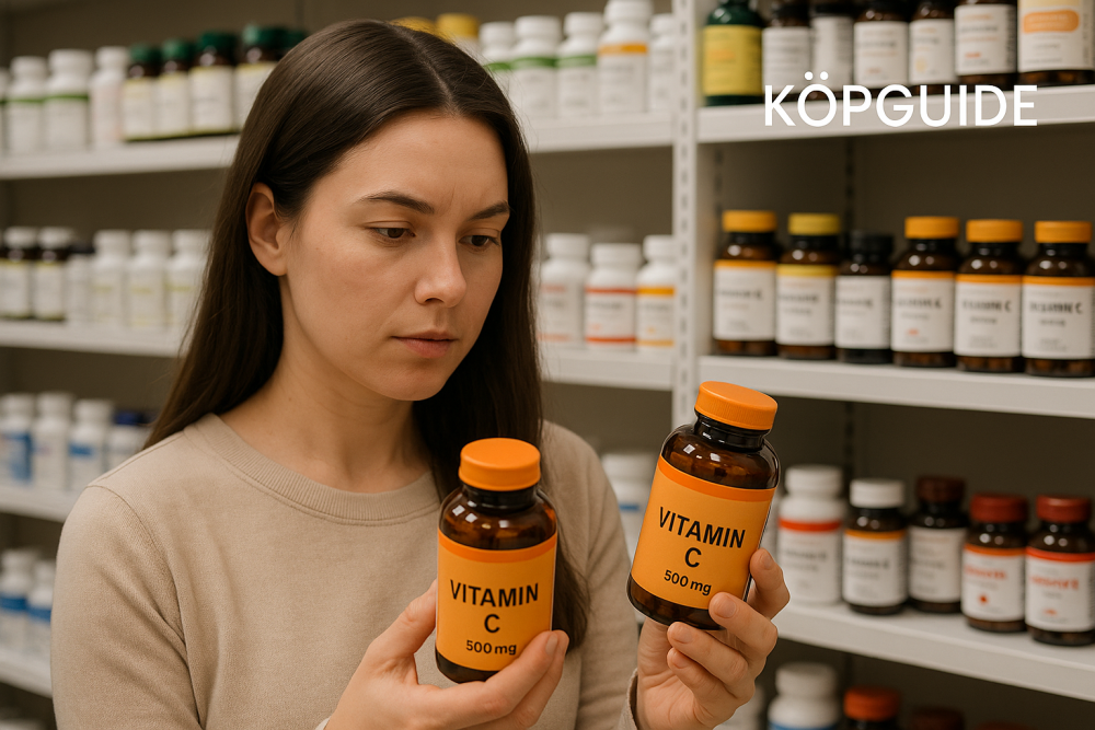 så hittar du bästa c-vitamin