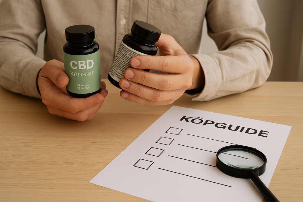 så hittar du bästa cbd kapslar
