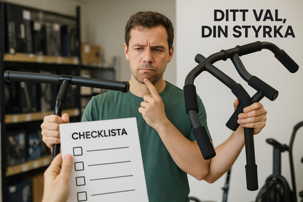 så hittar du bästa chinsstång
