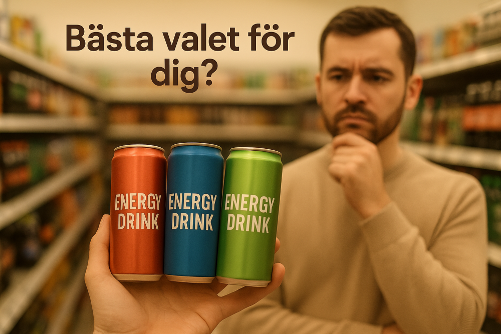 så hittar du bästa energidryck