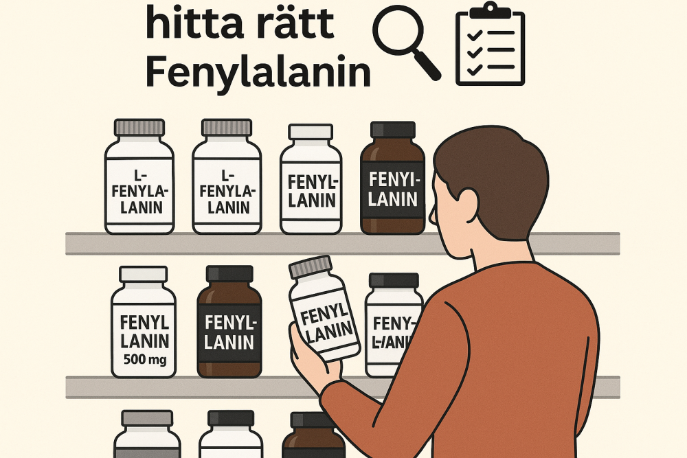 så hittar du bästa fenylalanin