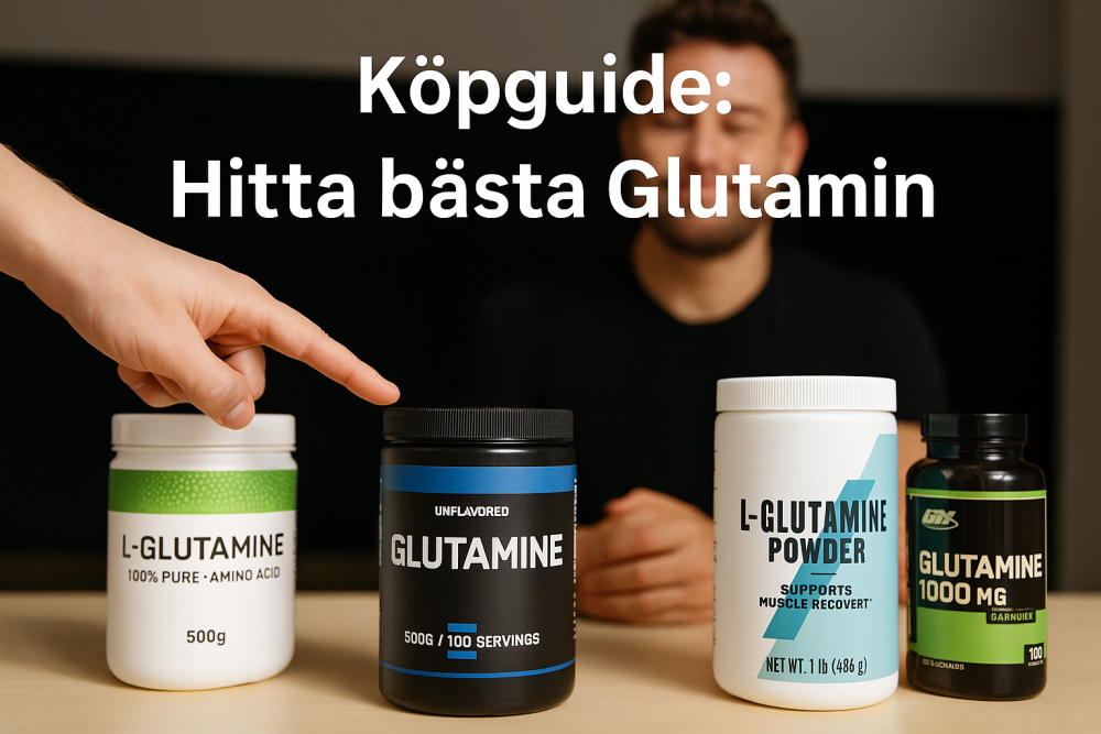 så hittar du bästa glutamin