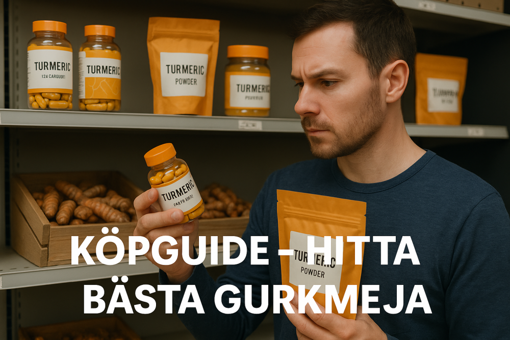 så hittar du bästa gurkmeja