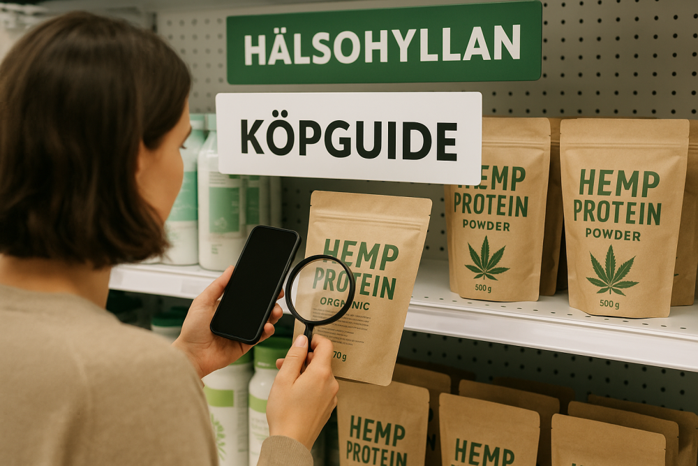 så hittar du bästa hampaprotein