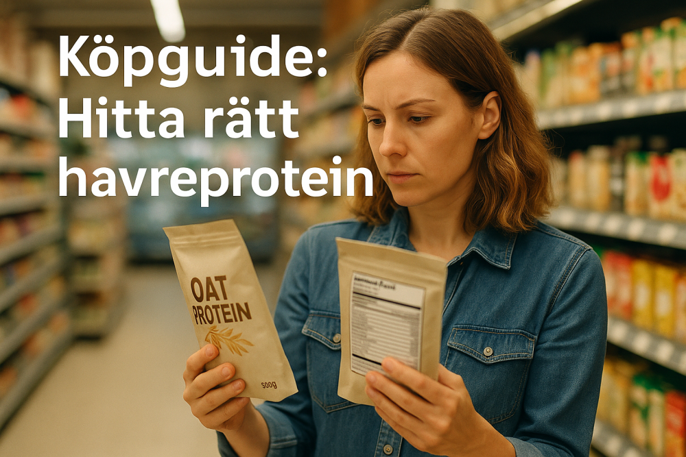 så hittar du bästa havreprotein