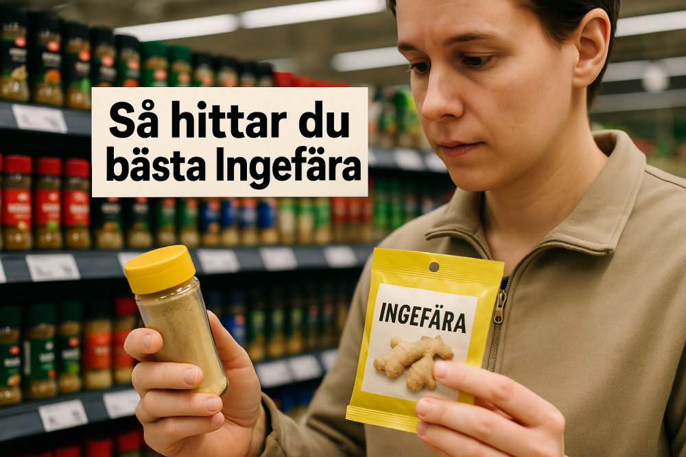 så hittar du bästa ingefära