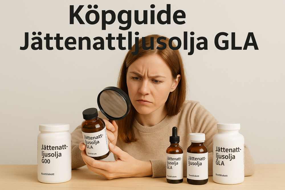 så hittar du bästa jättenattljusolja gla