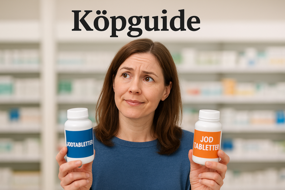 så hittar du bästa jodtabletter
