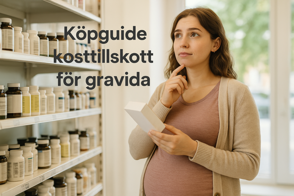 så hittar du bästa kosttillskott för gravida