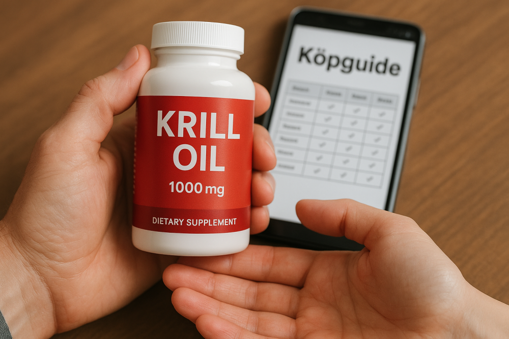 så hittar du bästa krillolja