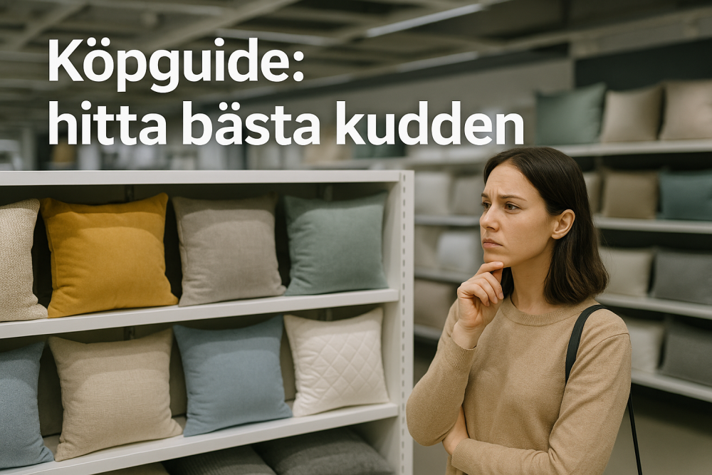så hittar du bästa kudde