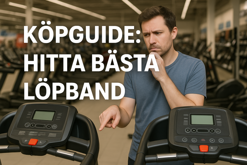 så hittar du bästa löpband