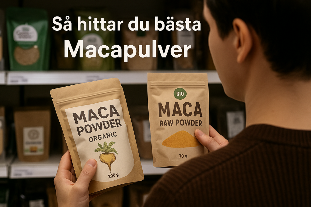 så hittar du bästa macapulver