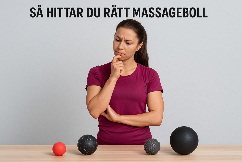 så hittar du bästa massageboll