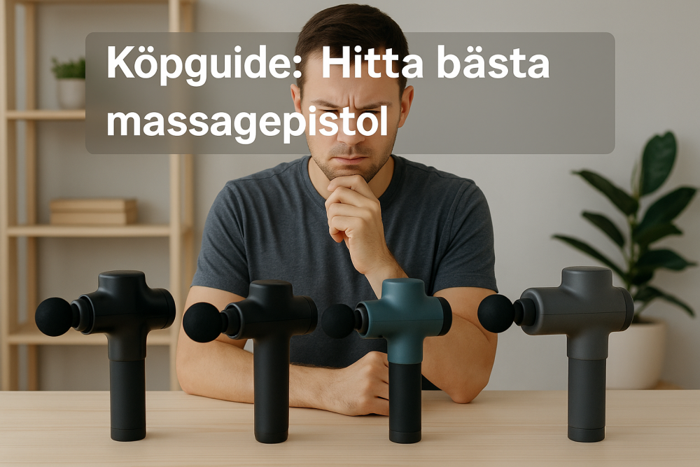 så hittar du bästa massagepistol