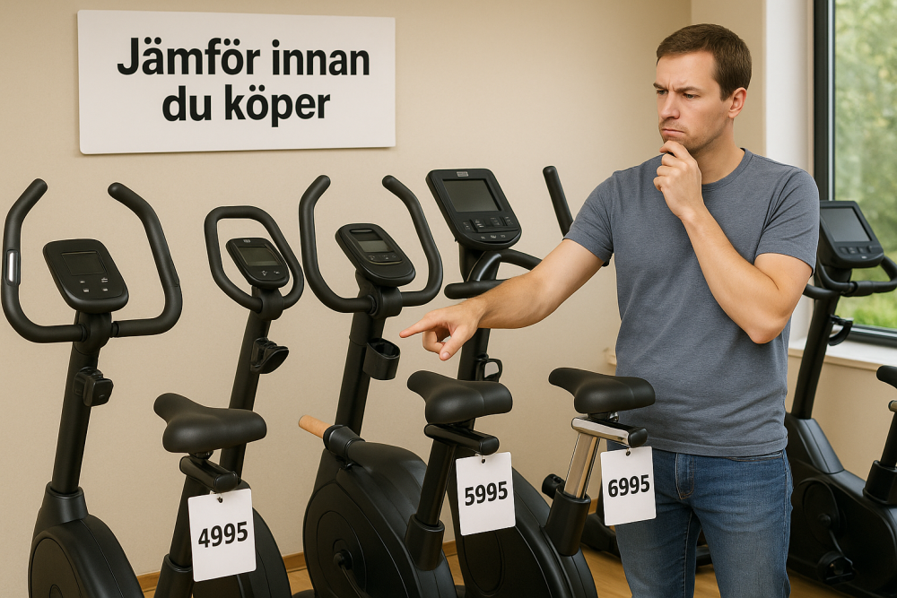 så hittar du bästa motionscykel