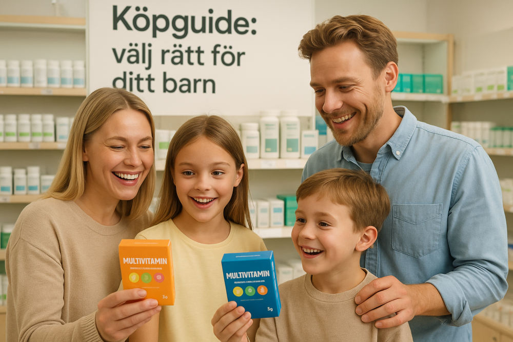 så hittar du bästa multivitamin barn